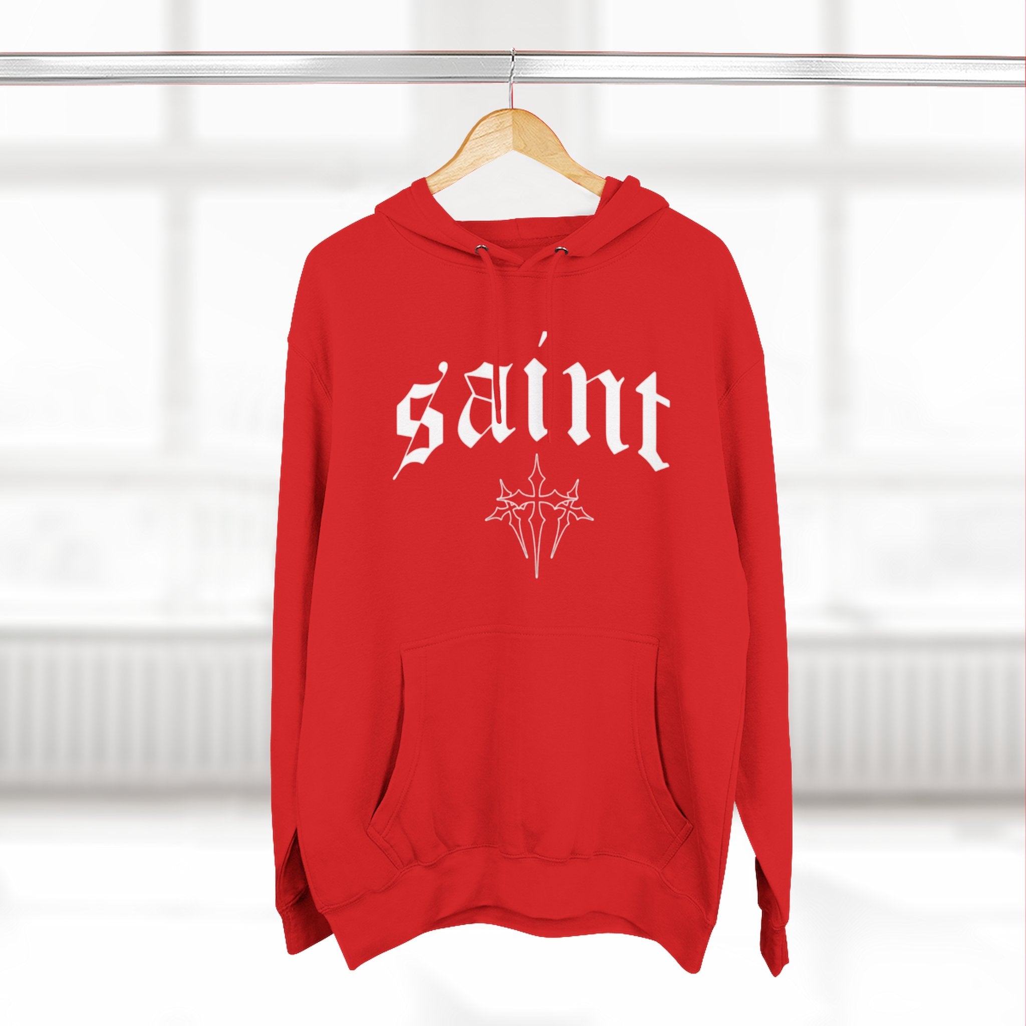 Copy of Fleece Hoodie - Saint Jesus Design