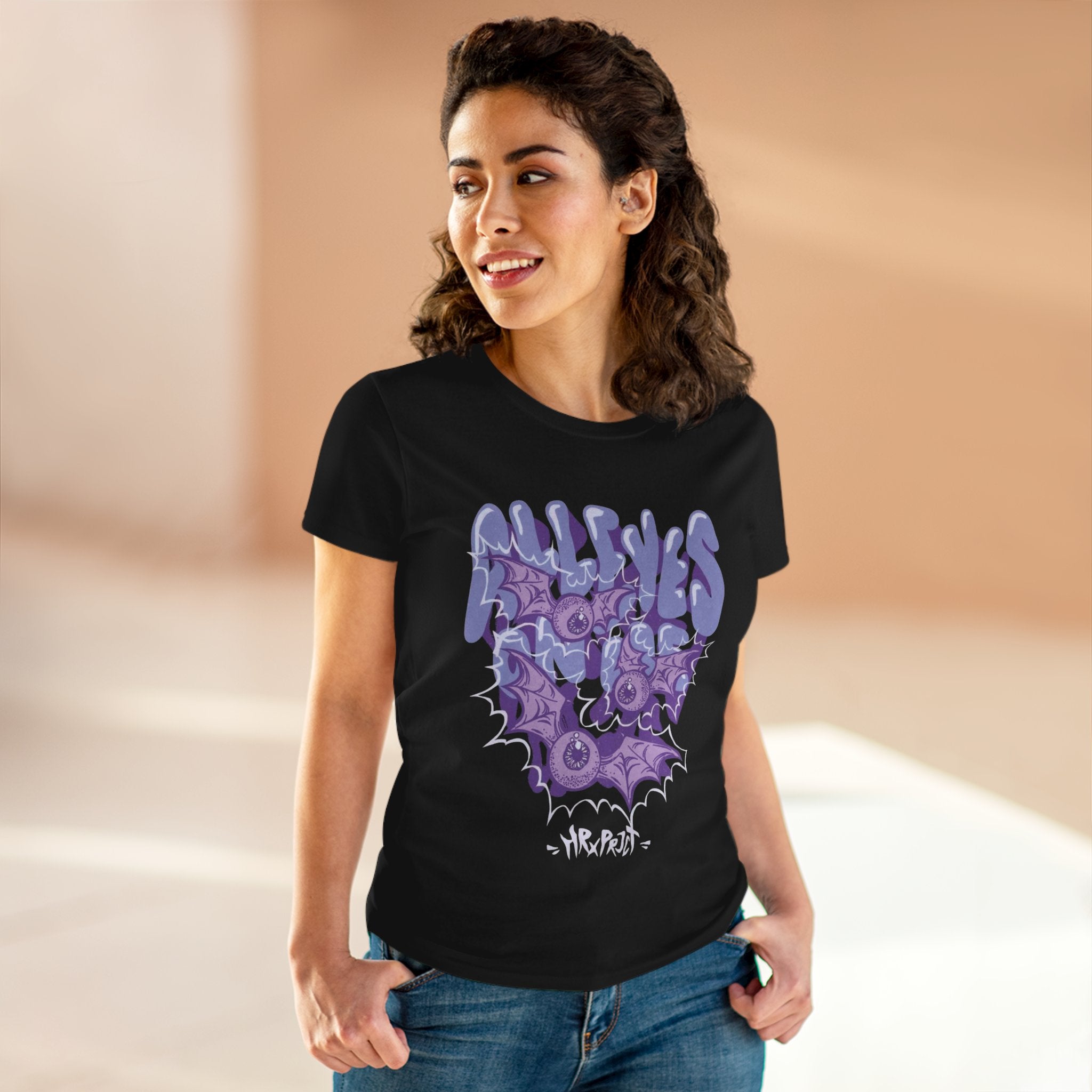 Urban Graphic Tee, Casual Streetwear, Artistic Women's T-Shirt, Gift for Creative Souls, Fashionable Layering Piece, Everyday Wear