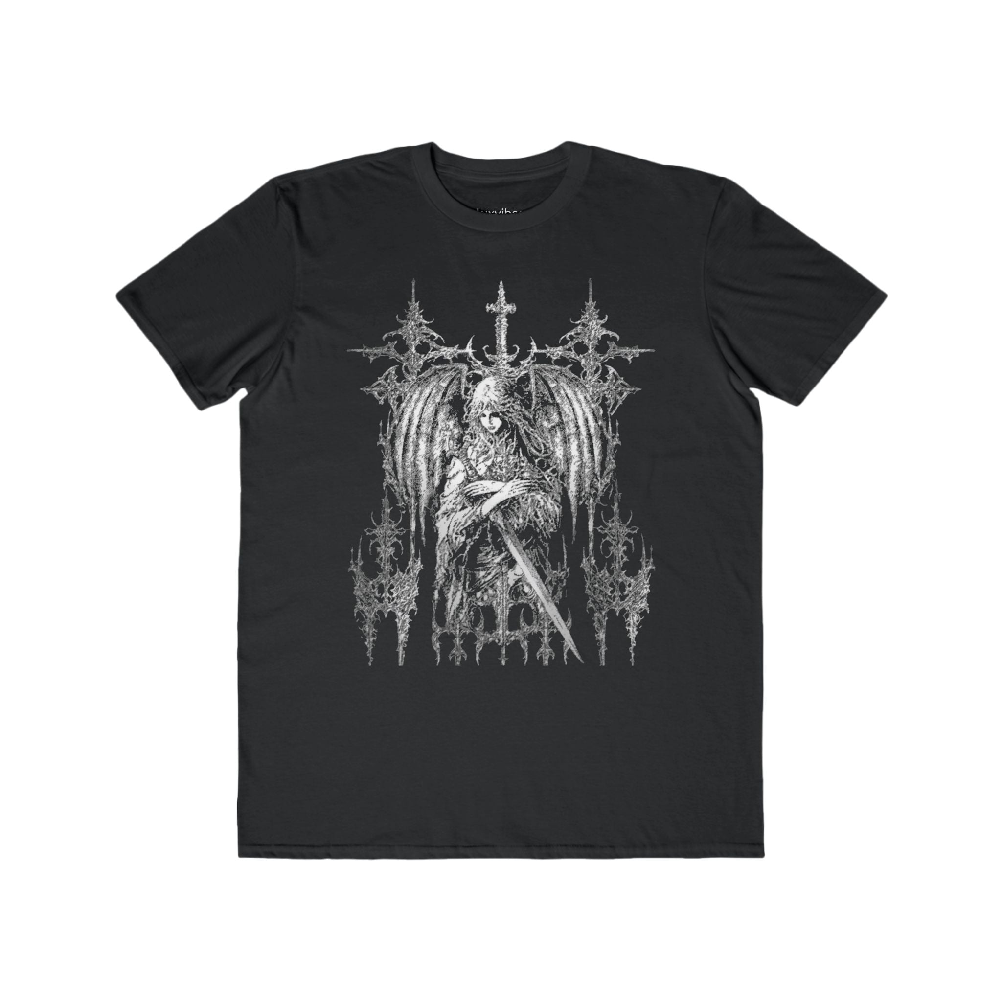 Copy of Men's Gothic Winged Angel Tee - Edgy Graphic Shirt, Casual Wear, Music Concert, Gift for Him, Festival Attire
