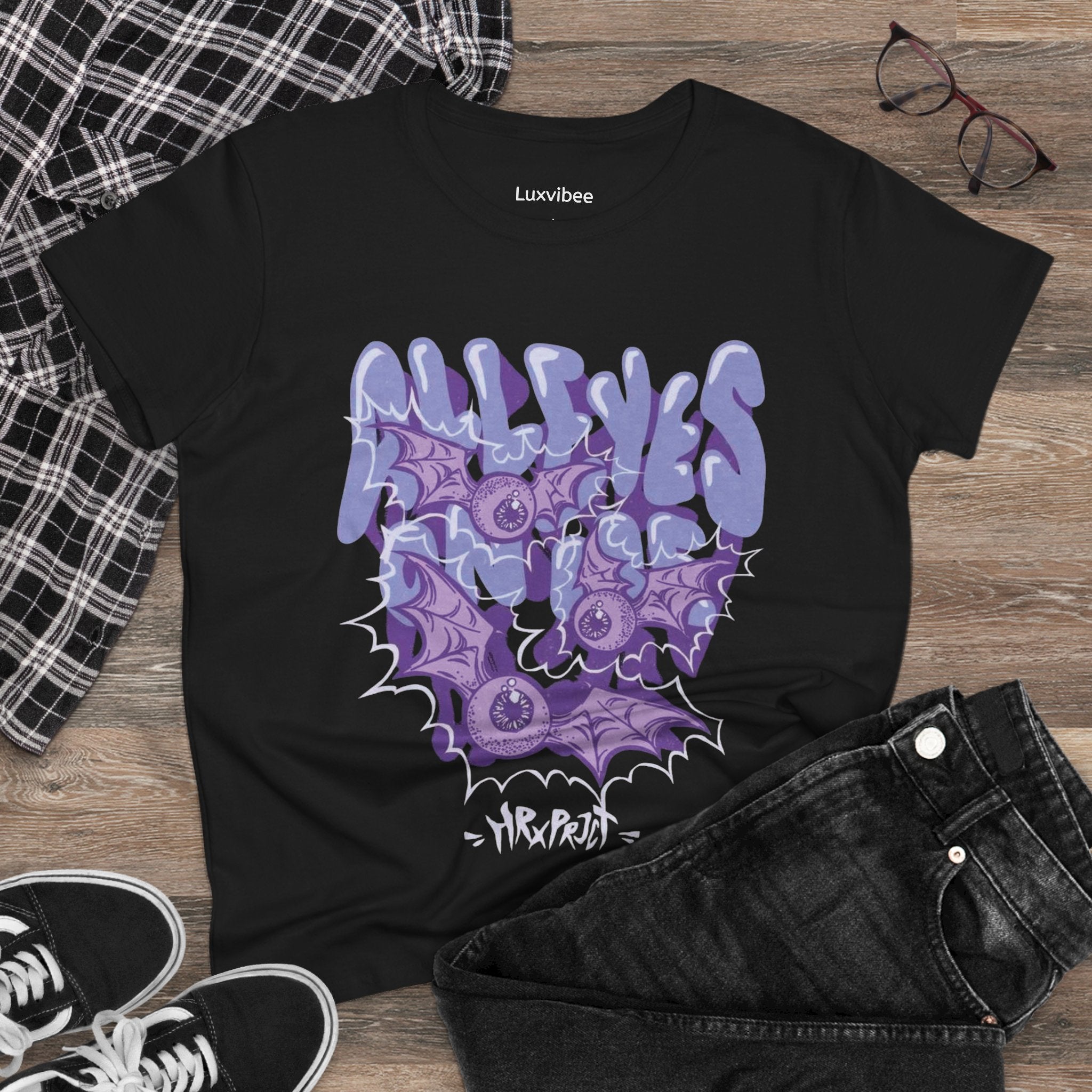 Urban Graphic Tee, Casual Streetwear, Artistic Women's T-Shirt, Gift for Creative Souls, Fashionable Layering Piece, Everyday Wear