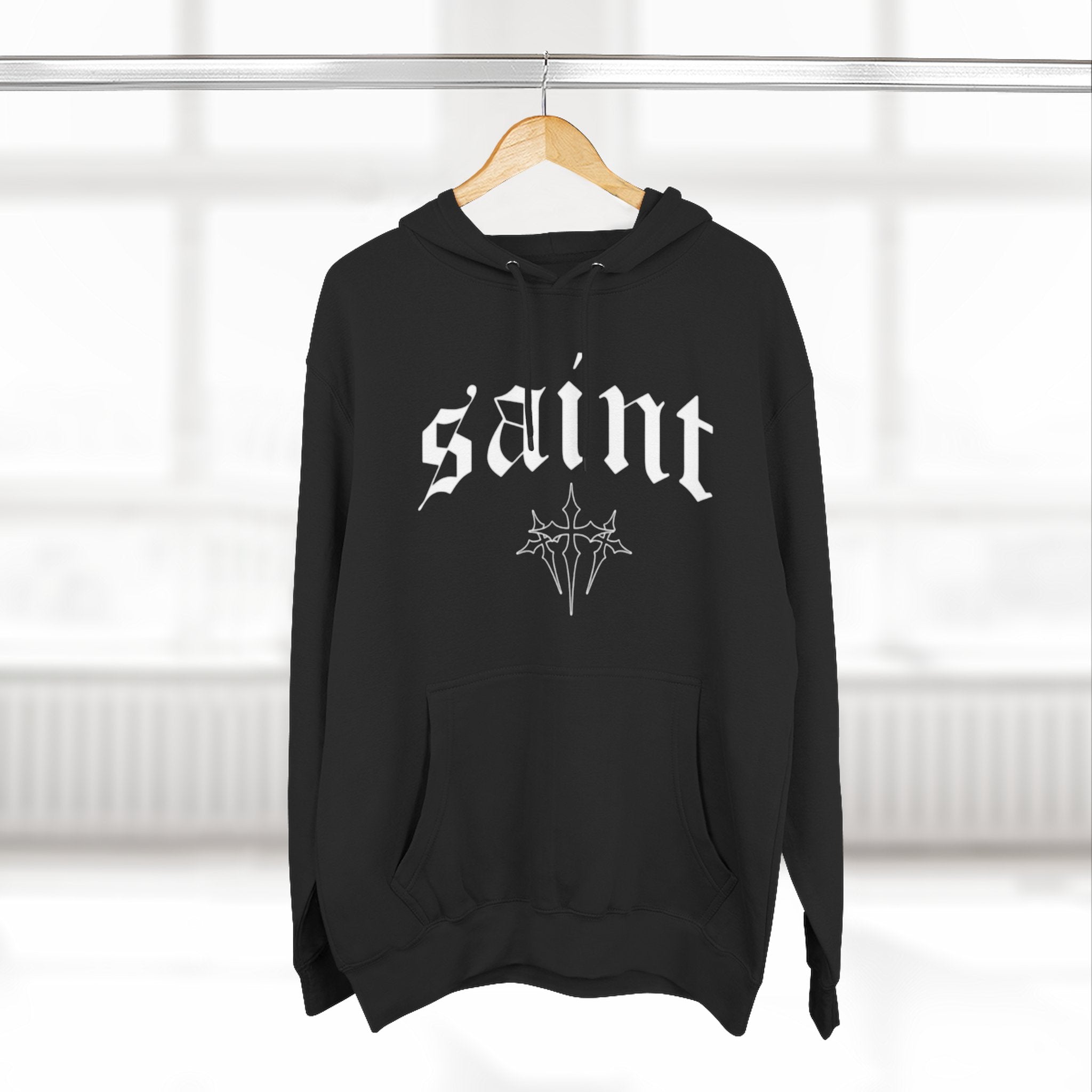 Copy of Fleece Hoodie - Saint Jesus Design