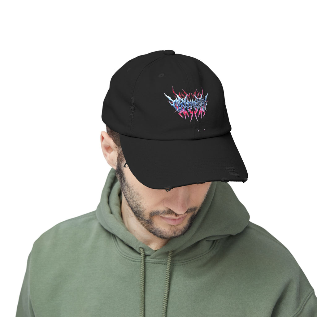 Copy of Trendy Distressed Cap for Fashion Lovers, Unisex Summer Hat, Casual Streetwear Accessory, Perfect Gift for Festivals