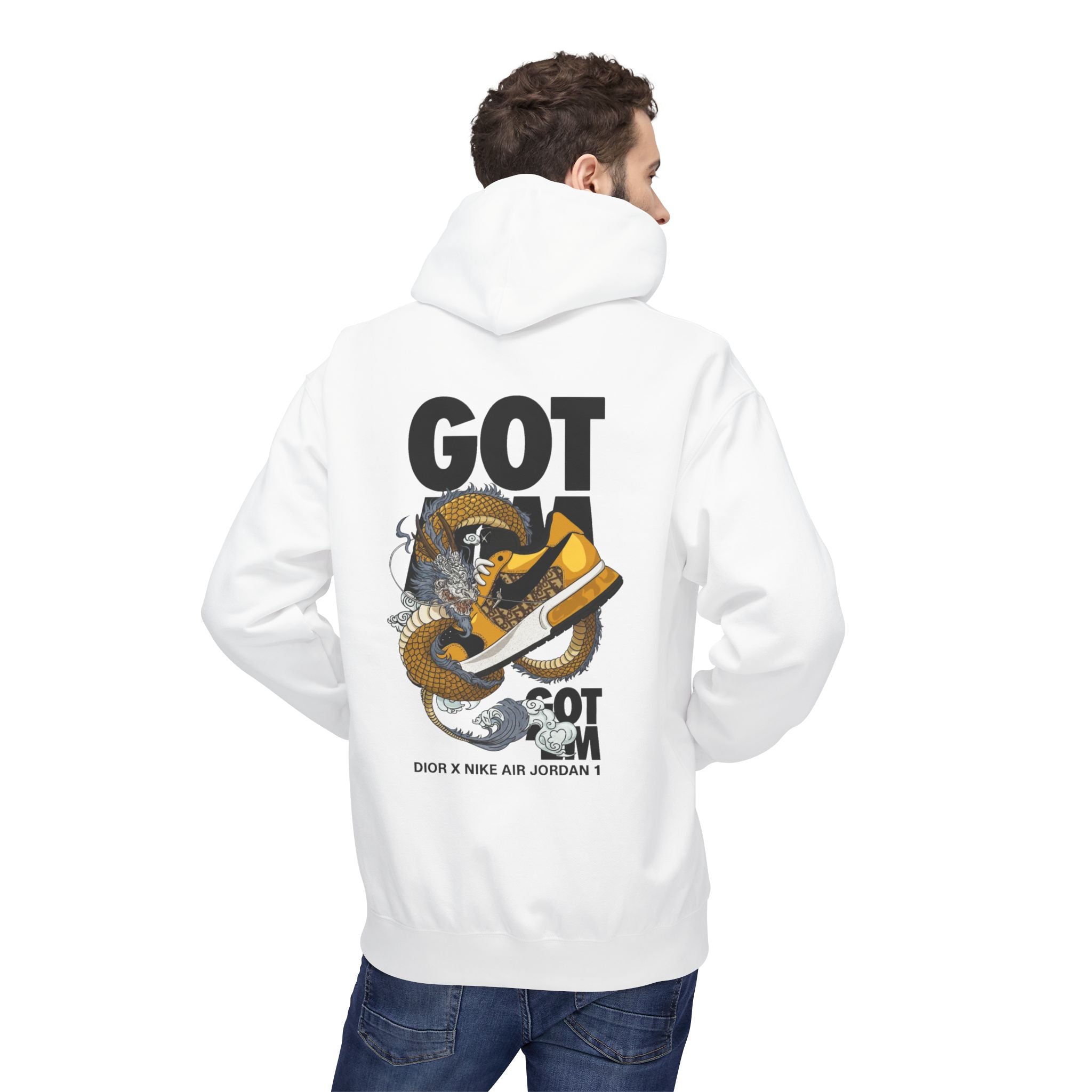 Hoodie - Dragon Sneaker 'GOT 'EM' Retro Air Jordan Design for Men