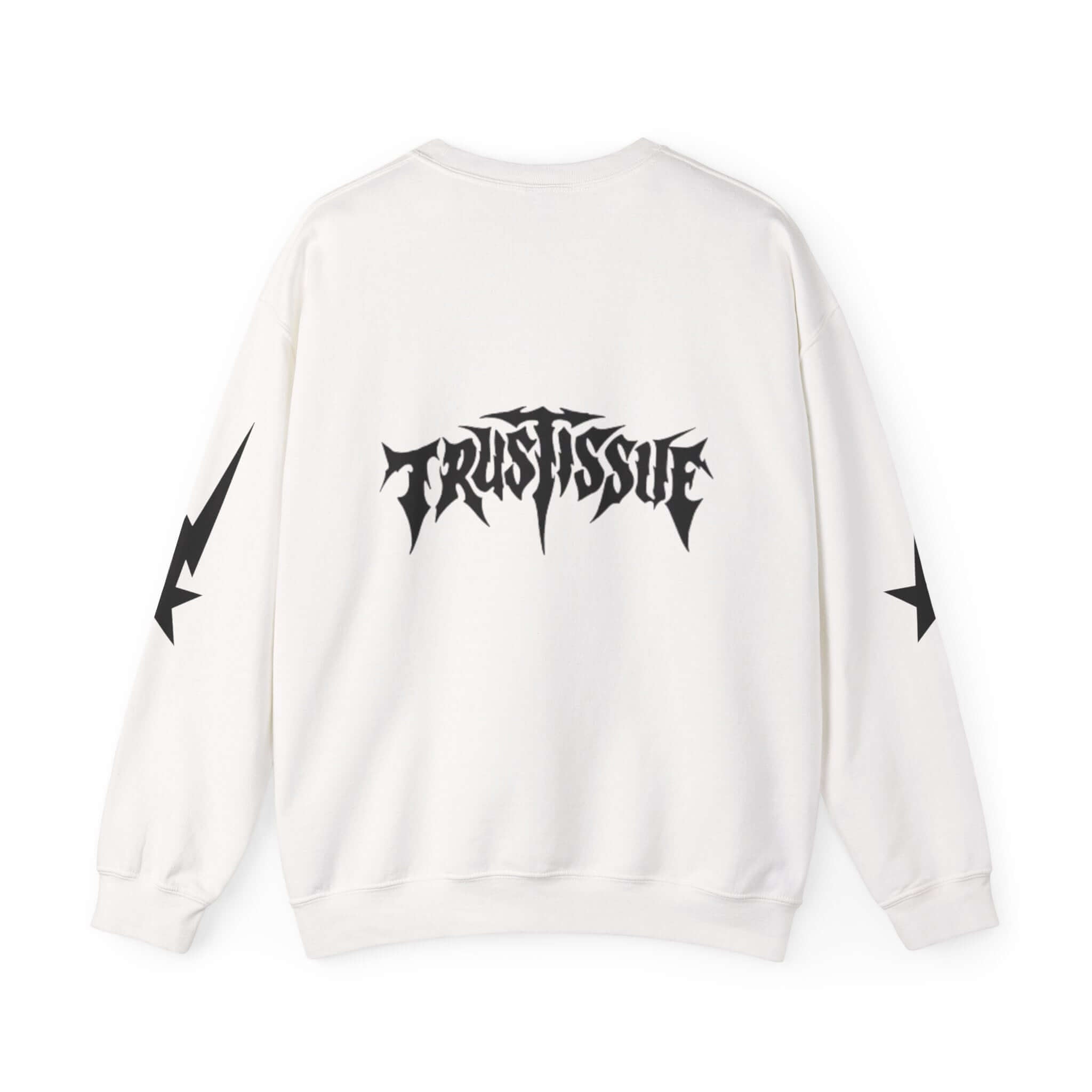 Realistic Trust Issue Graphic Crewneck Sweatshirt